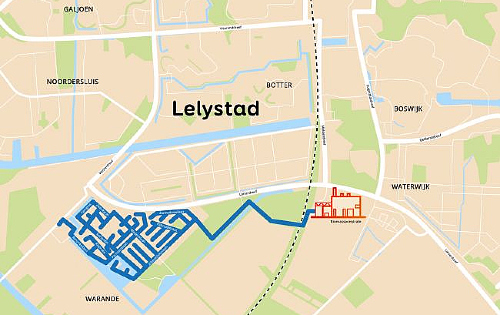 Lokaal snoeihout zorgt voor verwarming gasloze wijk Lelystad