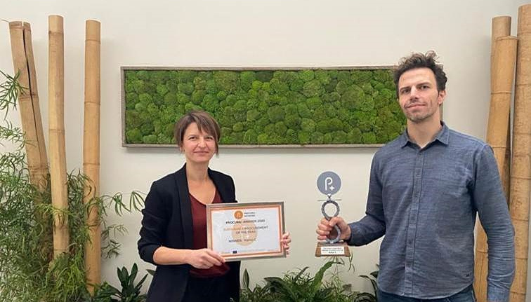 Europese Procura+ Award voor aanbestedingstraject circulair kantoorgebouw
