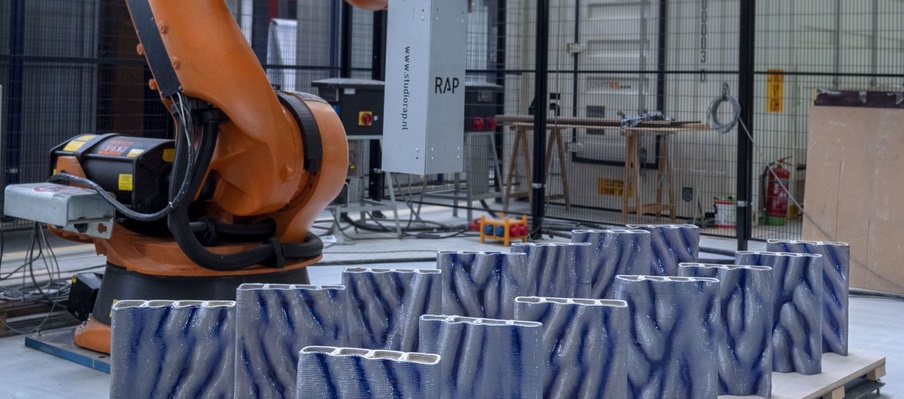 Industrialisatie met Delfts blauw uit de 3D-printer