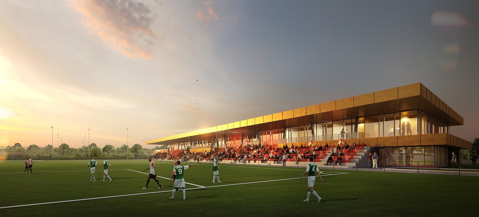 Energieneutrale nieuwbouw Feyenoord Academy en Sportclub Feyenoord